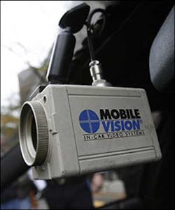 This high-tech scanner mounted on cop cars can read license plates and instantly detect if they match those on stolen vehicles. This high-tech scanner mounted on cop cars can read license plates and instantly detect if they match those on stolen vehicles.