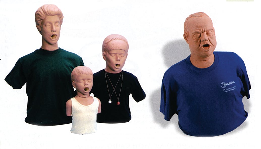 Choking Manikins Officer