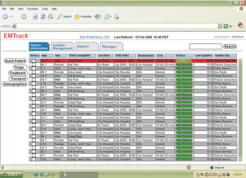 Emtrack EMTrack | Officer
