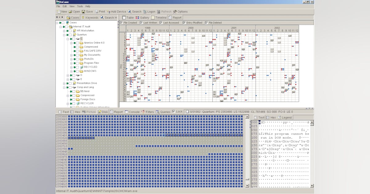 EnCase Enterprise Edition Version 4.16 | Officer