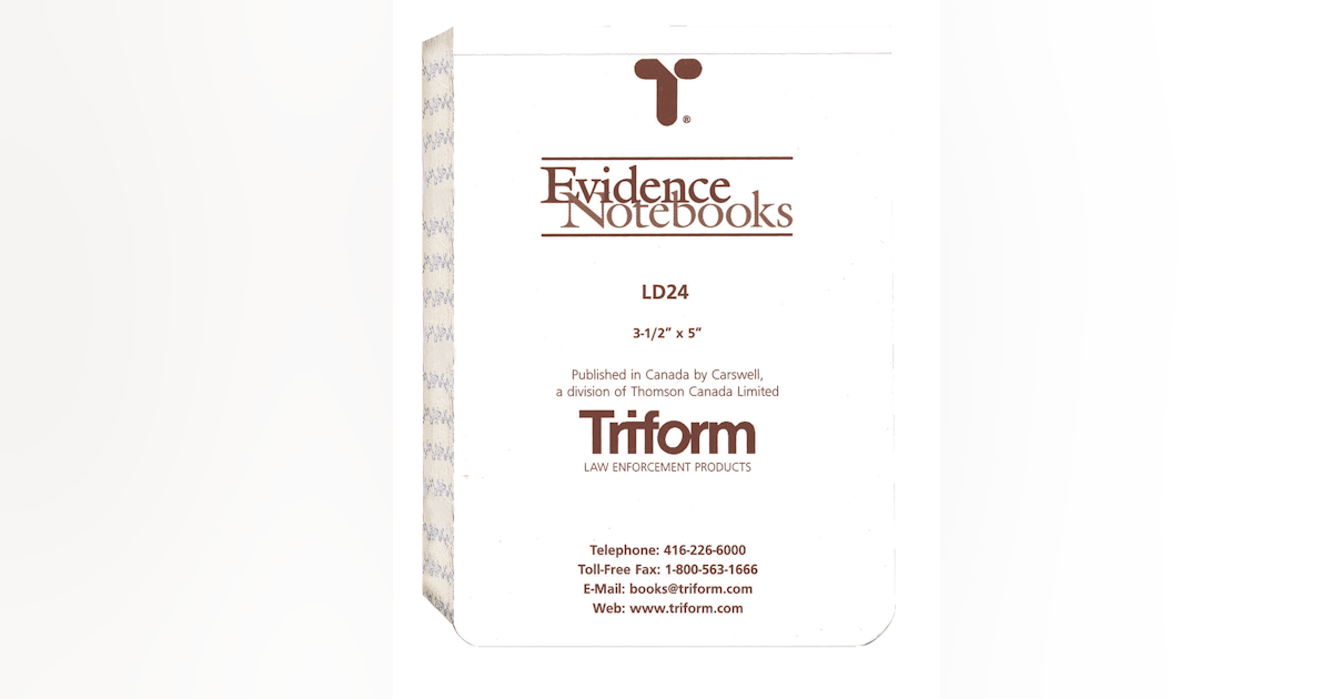 Evidence Notebooks | Officer