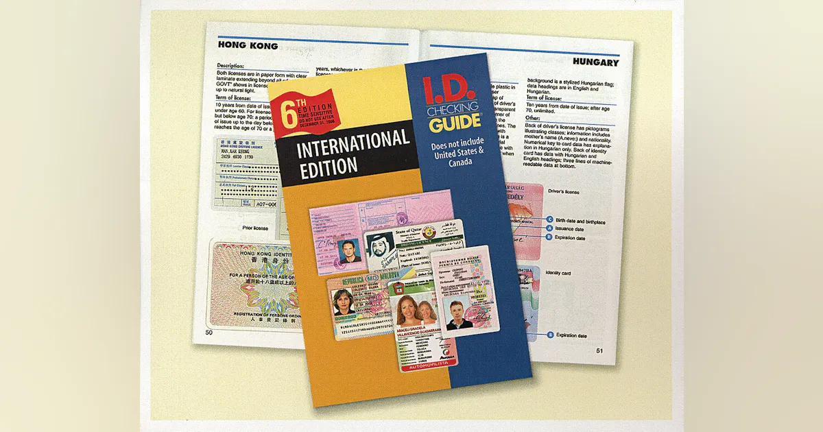 One Page Id Checking Guide.pdf I.D. Checking Guide | Officer