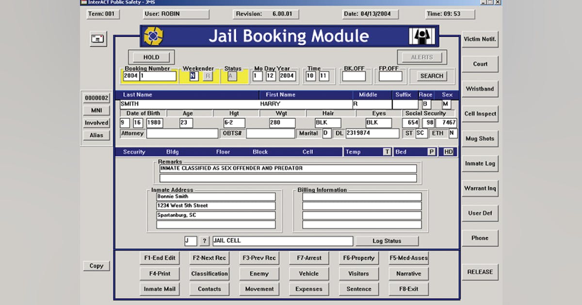 Jail Management System | Officer