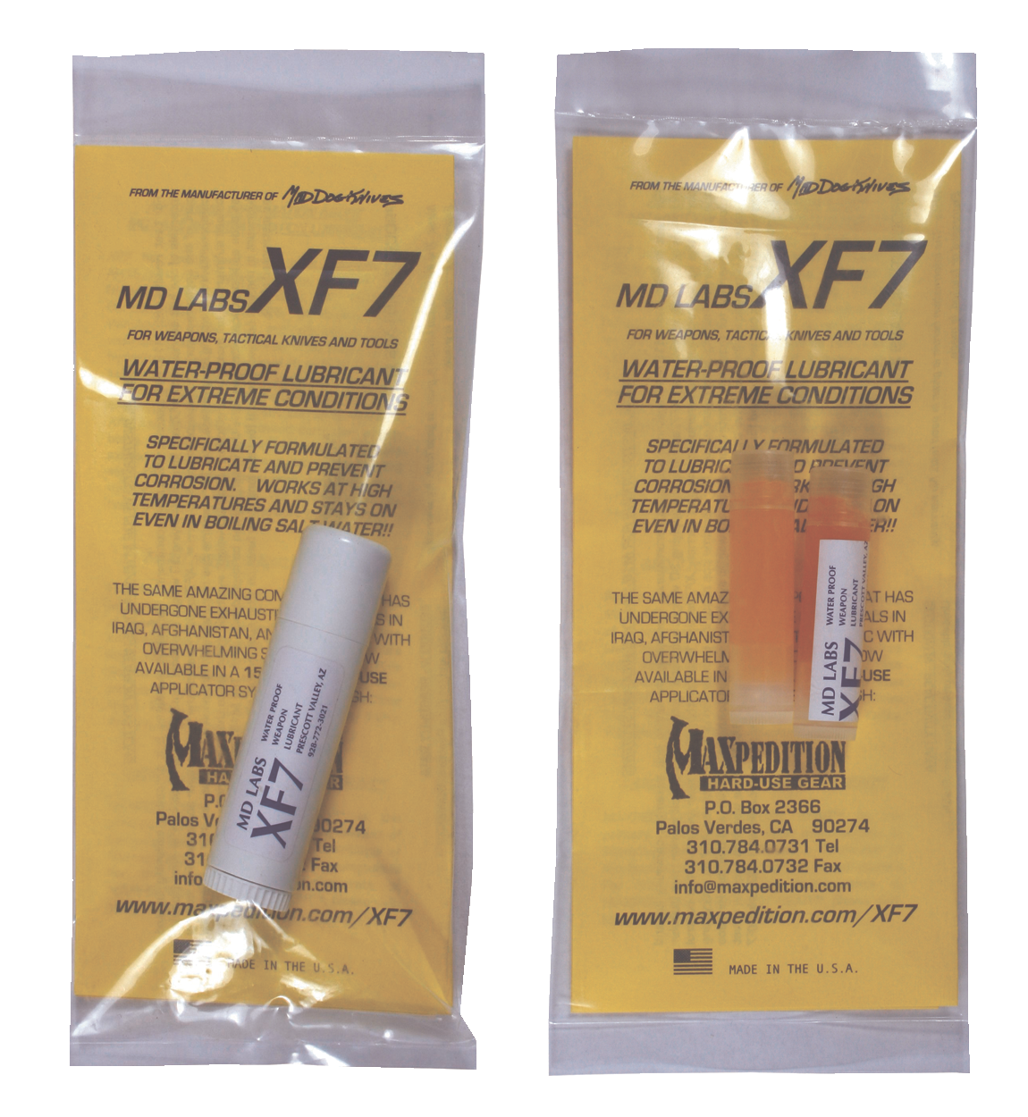 MD Labs XF7 Lubricant Officer