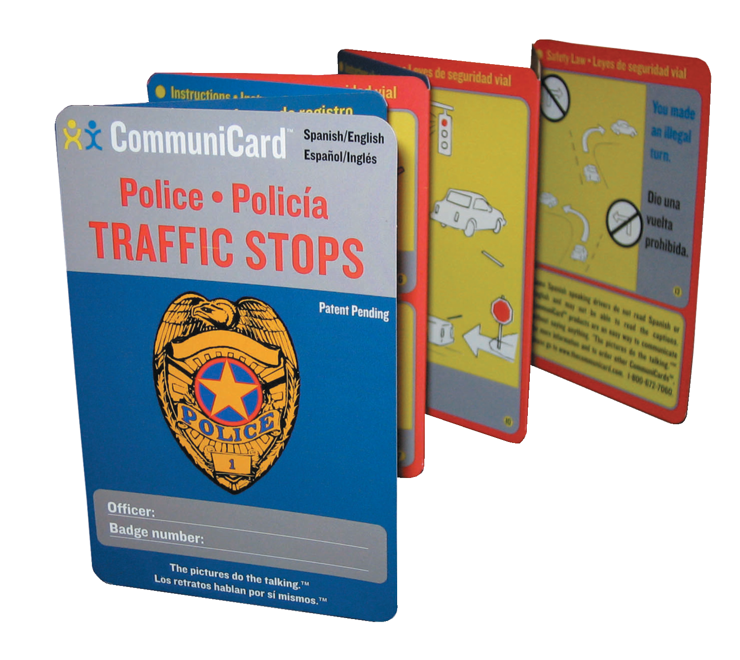 Policetrafficstopcommunicard 10041965