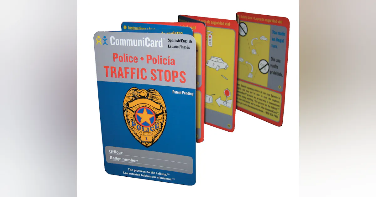 Police Traffic Stop CommuniCard | Officer