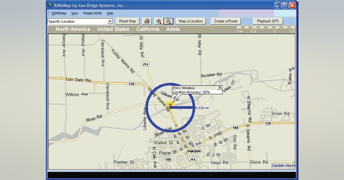 RIMS with E911 support | Officer