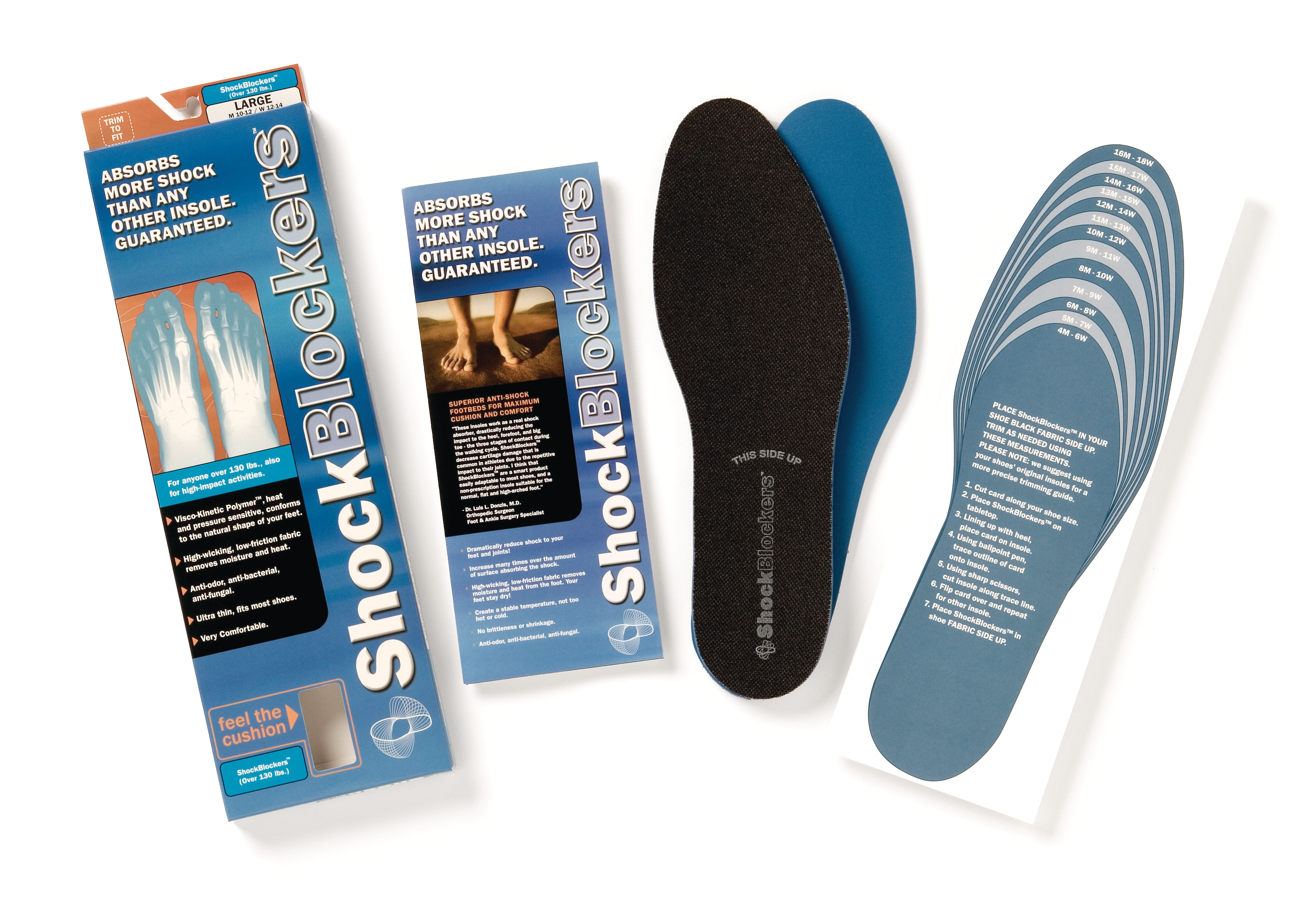 Shockblockerinsoleinserts 10045453