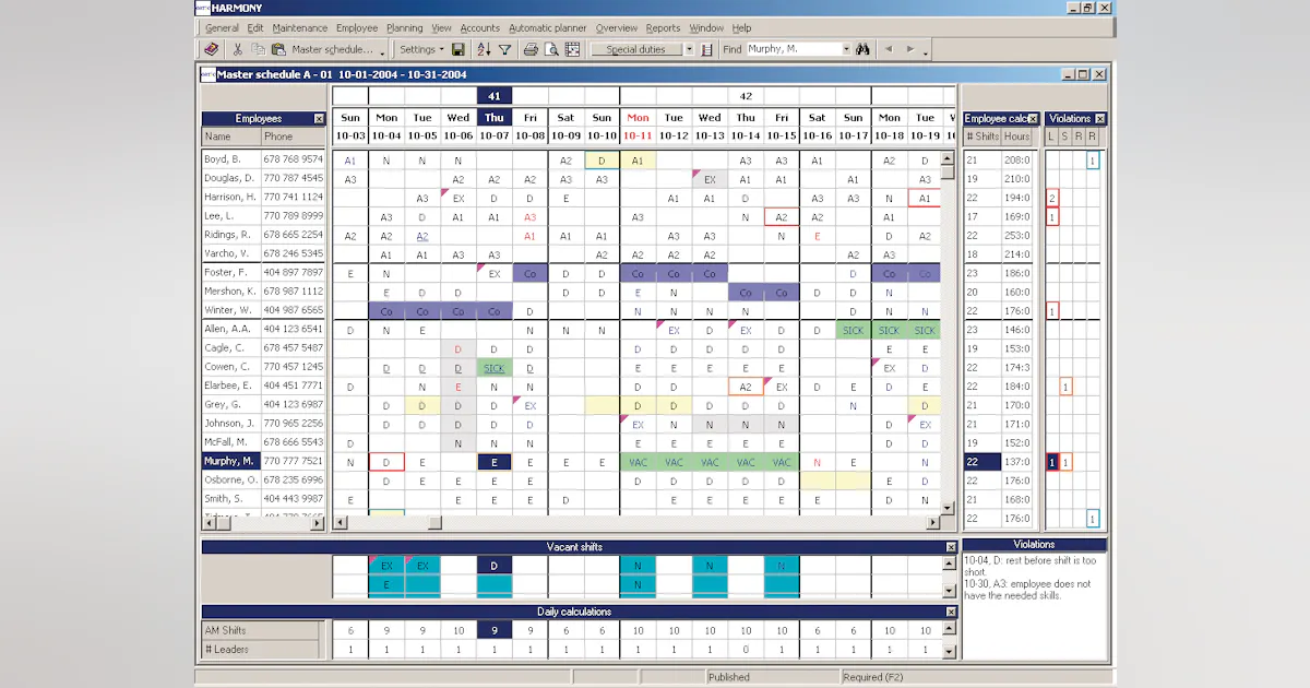 Workforce and Shift Scheduling Software | Officer