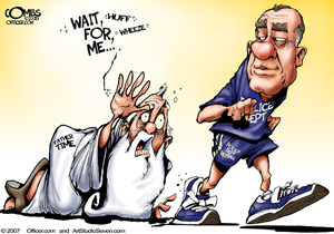 Cartoon courtesy of Paul Combs