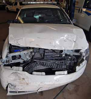 Impact with another vehicle can mean injuries for you and the other driver.