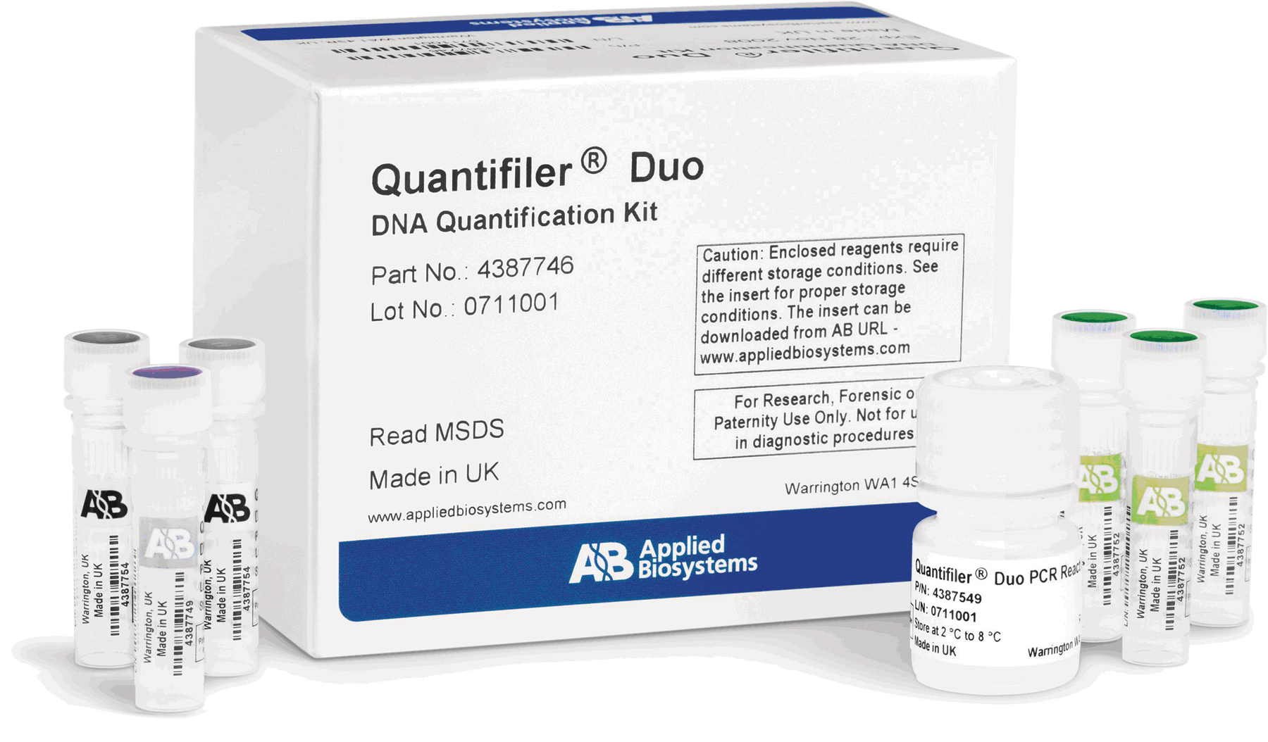 Quantifiler Duo DNA Quantification Kit Officer