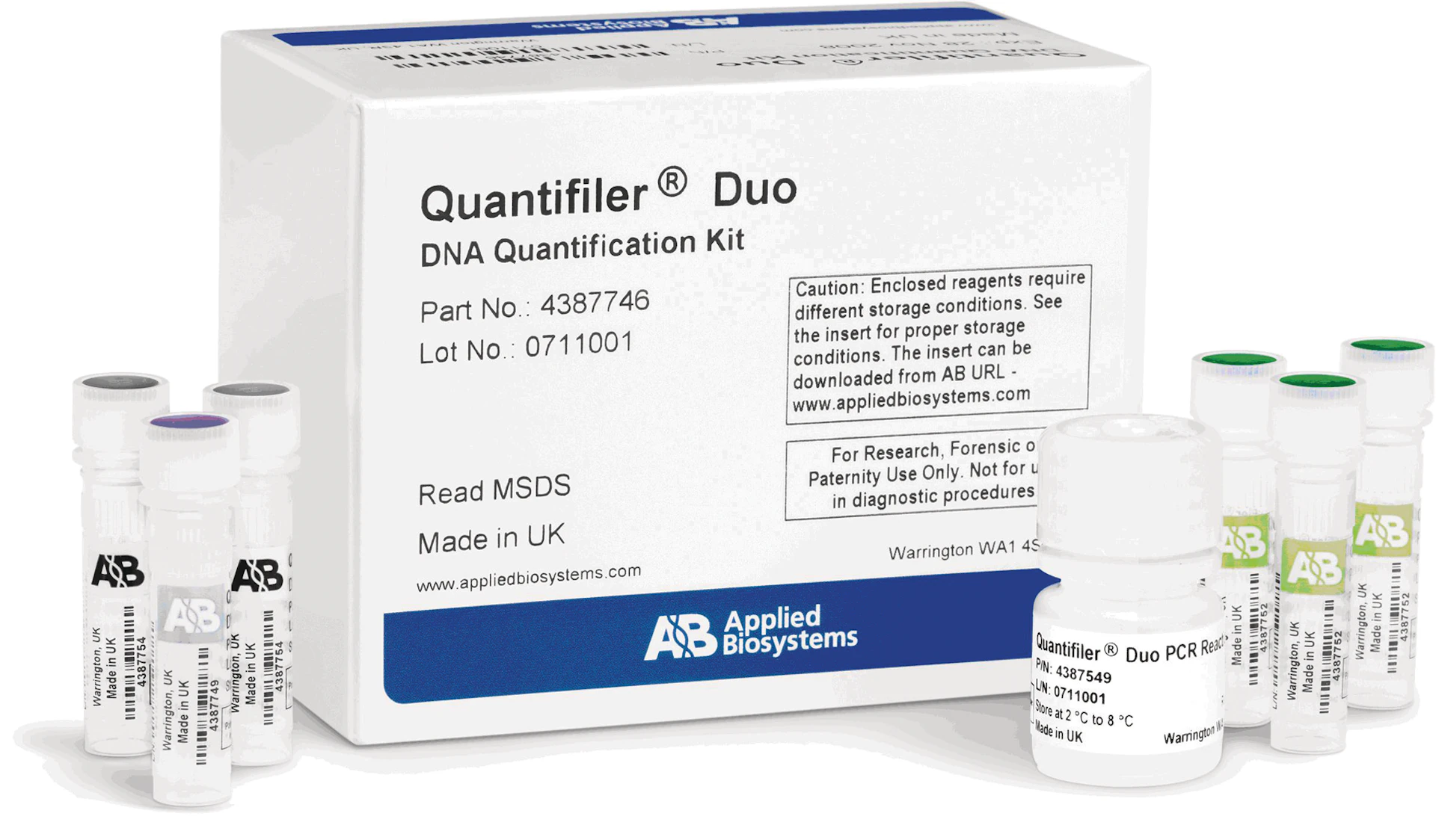 Quantifiler Duo DNA Quantification Kit | Officer