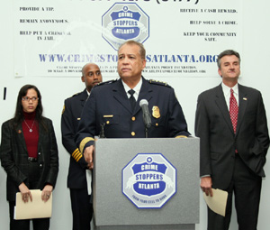 Chief Pennington speaks about the success of the Crime Stoppers program