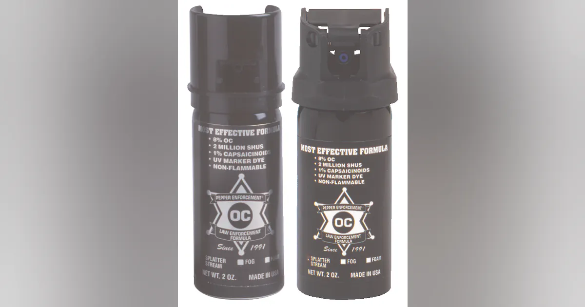 O2 Pepper Spray OC spray | Officer