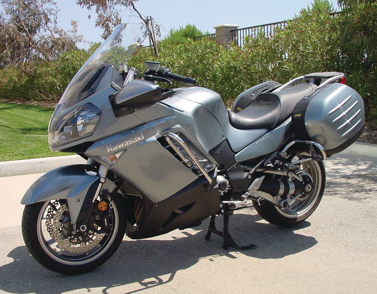 Kawasaki concours 14 police shop motorcycle for sale