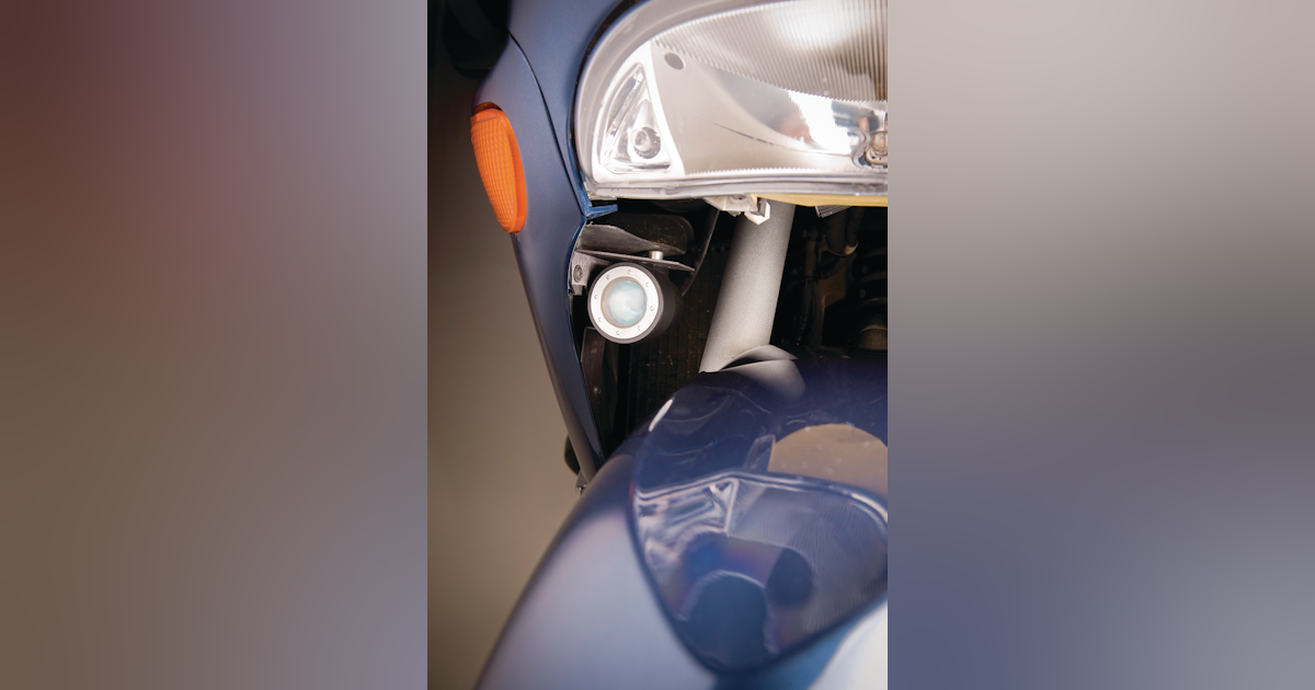 BMW motorcycle lights | Officer