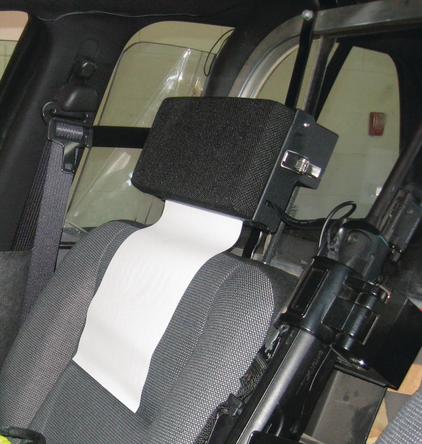 Vehicle Headrest Mount Officer