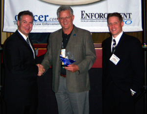 (left to right)Michael George (Cygnus), Bill Murphy of Ahura Scientific, Matt Rogers (Cygnus)