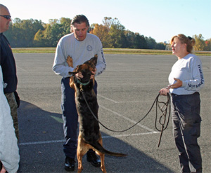 Deputy Mike Szelc, NBTI Instructors Kevin and Robin Kocher