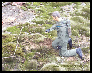 A savvy tracker looks NOT just for footprints but for other spoor