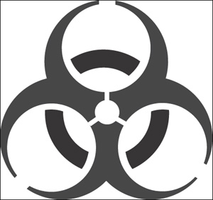 BioHazard Symbol of 'Mr. B'