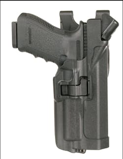 Having a holster with an automatic (on holstering) retention device is invaluable Having a holster with an automatic (on holstering) retention device is invaluable
