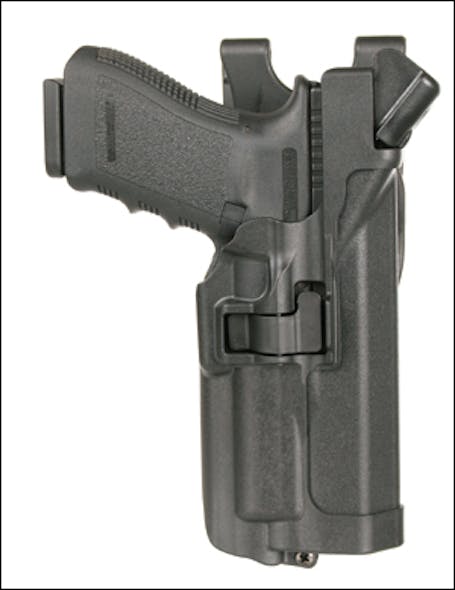 Having a holster with an automatic (on holstering) retention device is invaluable