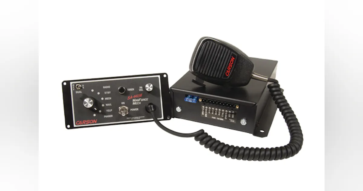Carson Manufacturing M-Series Mechanical Sirens | Officer