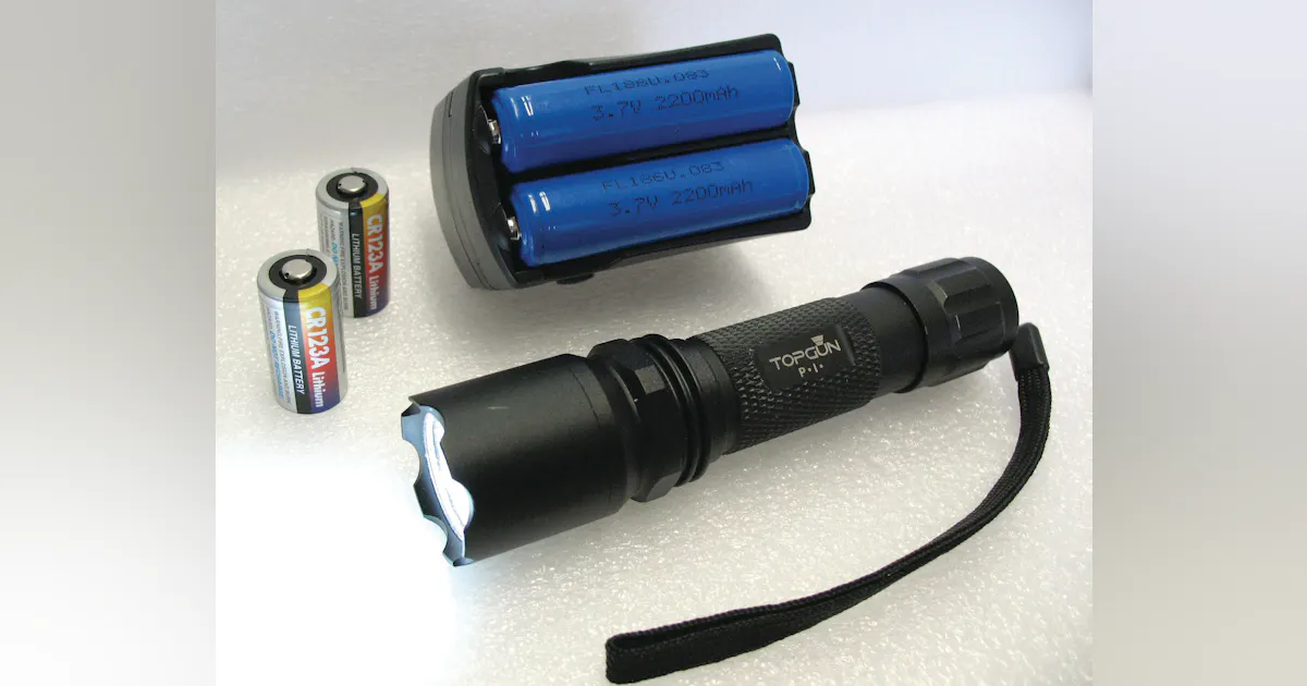 Top Gun Led Light Top Gun P.I. LED Tactical Flashlight | Officer