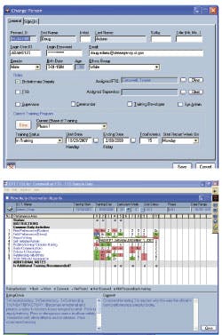 FTO training management software allows program administrators to enter personal information, and scores recruits in a variety of activities. FTO training management software allows program administrators to enter personal information, and scores recruits in a variety of activities.