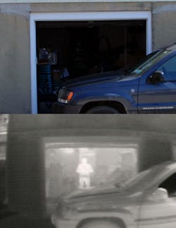 The difference in what can be seen in that 'black hole'. Rule of thumb for officer safety: all black holes have guns. The difference in what can be seen in that 'black hole'. Rule of thumb for officer safety: all black holes have guns.