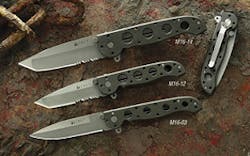 The M16 family of knives from CRKT The M16 family of knives from CRKT