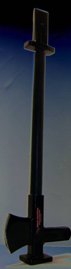 The Delia Tactical Raptor Tool: four breaching tools in one unit The Delia Tactical Raptor Tool: four breaching tools in one unit