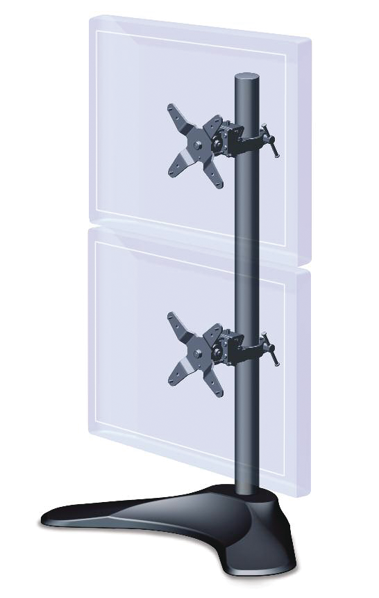 Dualverticallcddeskmount 10051626
