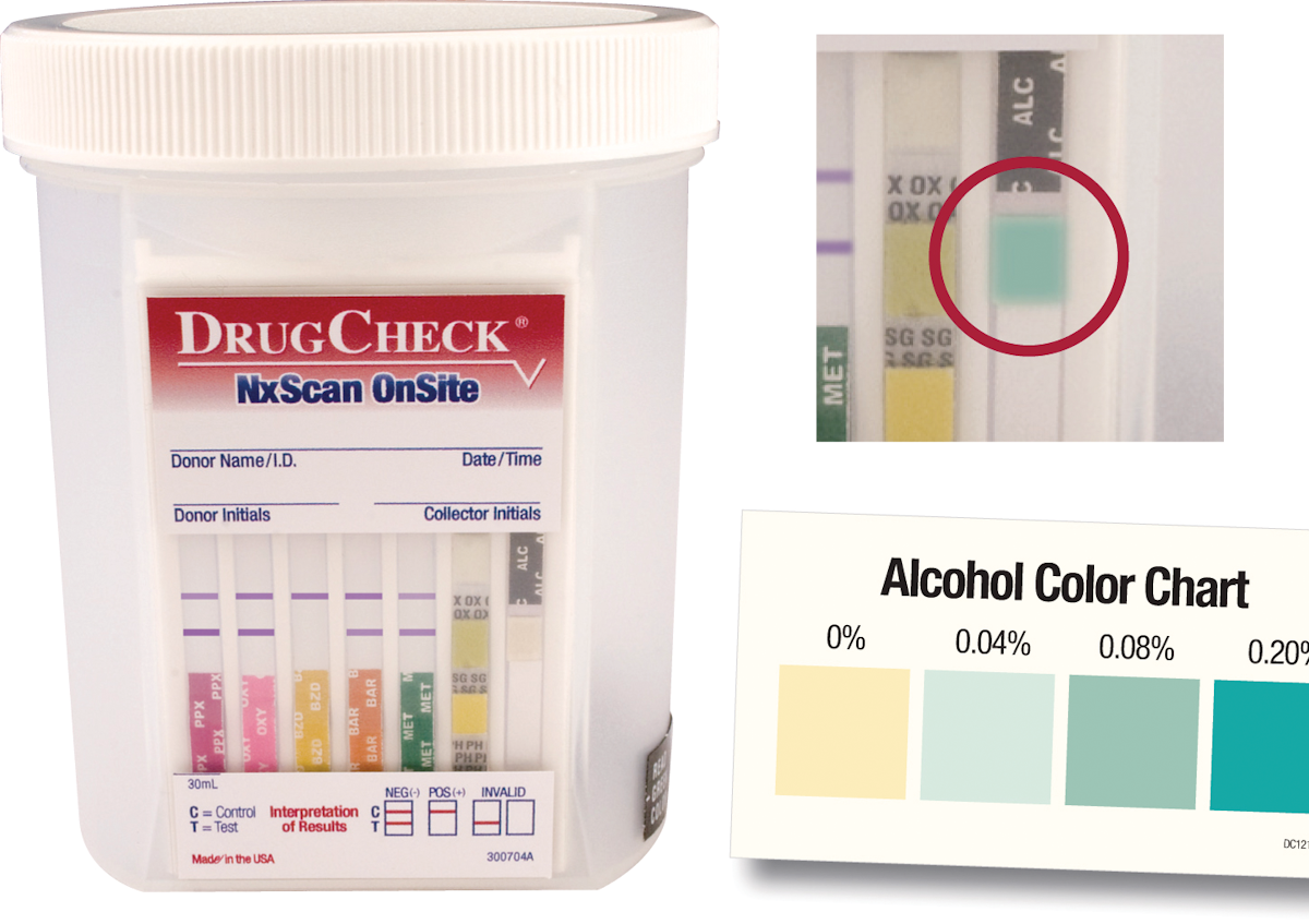 DrugCheck NXScan Onsite Flat Panel Test Cup From C.J. COOPER