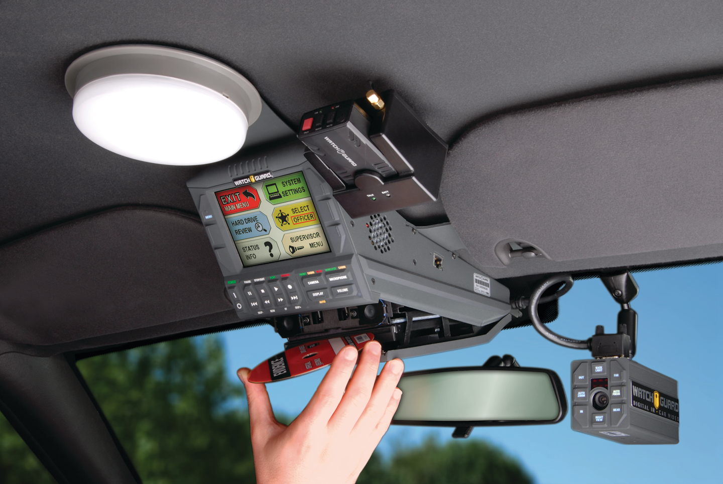 DV1 Incar Video System From WatchGuard Video a Motorola Solutions
