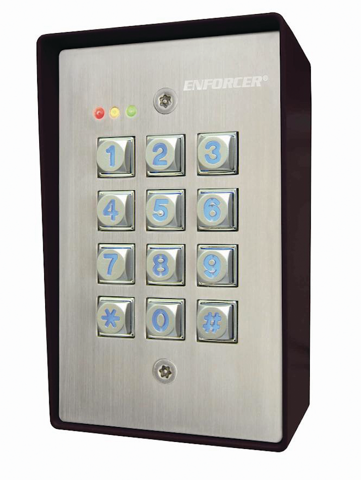 ENFORCER SK1123SQ Access Control Keypad From SECOLARM U.S.A. INC