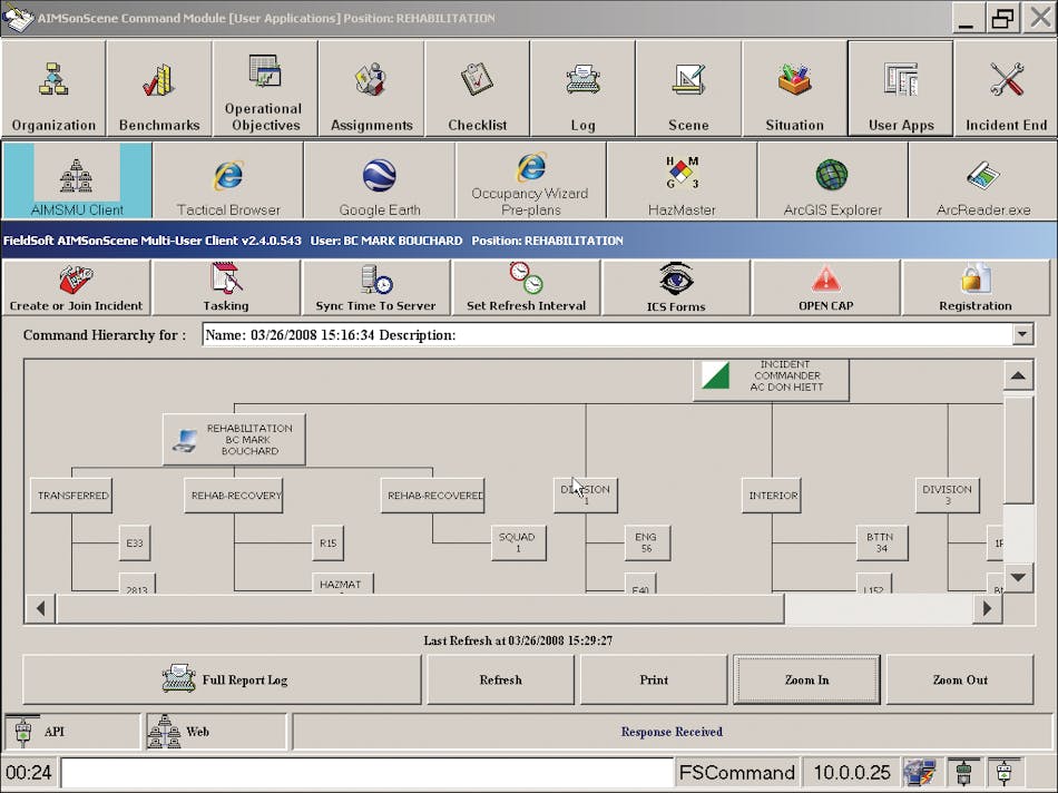 AIMSonScene ICS software | Officer