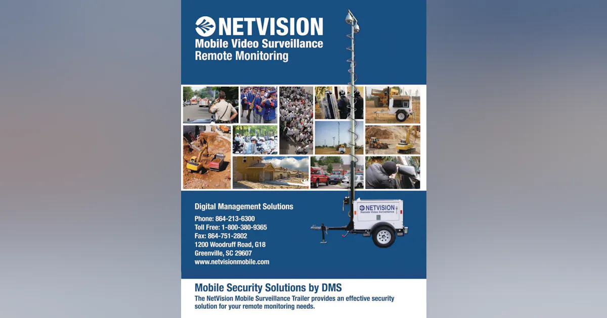 Netvision Mobile Video Surveillance System | Officer