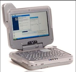 The GD Itronix GoBook MR-1 The GD Itronix GoBook MR-1