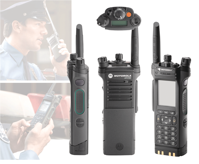 APX™ 7000 MultiBand Portable Radio Officer