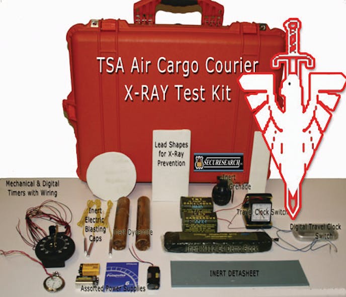 TSA I.E.D. XRay Training &Test Kits Officer