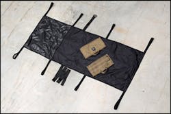 Shown folded open, the Phantom Litter offers function in minimal form. Shown folded open, the Phantom Litter offers function in minimal form.
