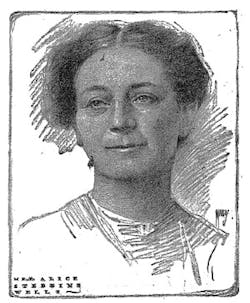 Alice Stebbins Wells, the first LAPD female officer Alice Stebbins Wells, the first LAPD female officer