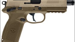 FNH's FN45 Tactical. Look for a full test and report in the future. FNH's FN45 Tactical. Look for a full test and report in the future.