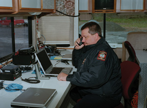 The Allegany County Department of Public Safety is one of many public safety agencies that use satellite push-to-talk services and the SMART program for interoperable communications in remote region