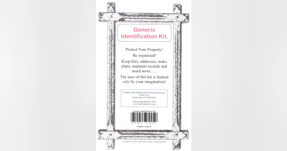 Ident Generic Generic Identification Kit | Officer