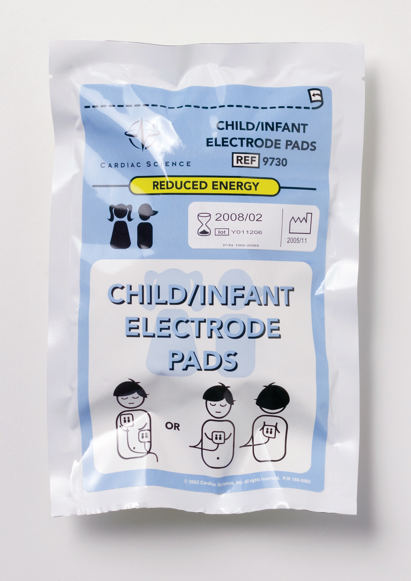 9730 002 Accessories Pediatric Aed Defibrillation Electrodes