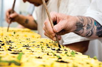 In a joint project with Evergreen College (Wash.), Stafford Creek Corrections Center offenders transplant endangered prairie plants inside facility greenhouses.